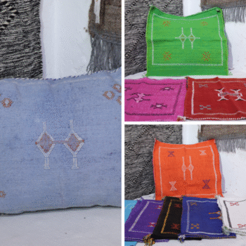 Handmade Sabra Cushion (Cactus Silk)