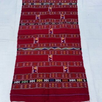 Red Berber Carpets from Azemmour