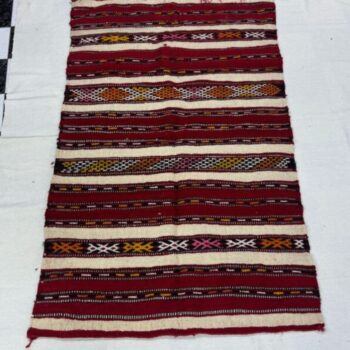 Red Berber Carpets from Azemmour