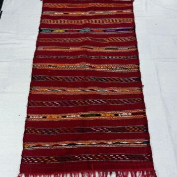 Red Berber Carpets from Azemmour