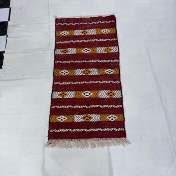 Red Berber Carpets from Azemmour